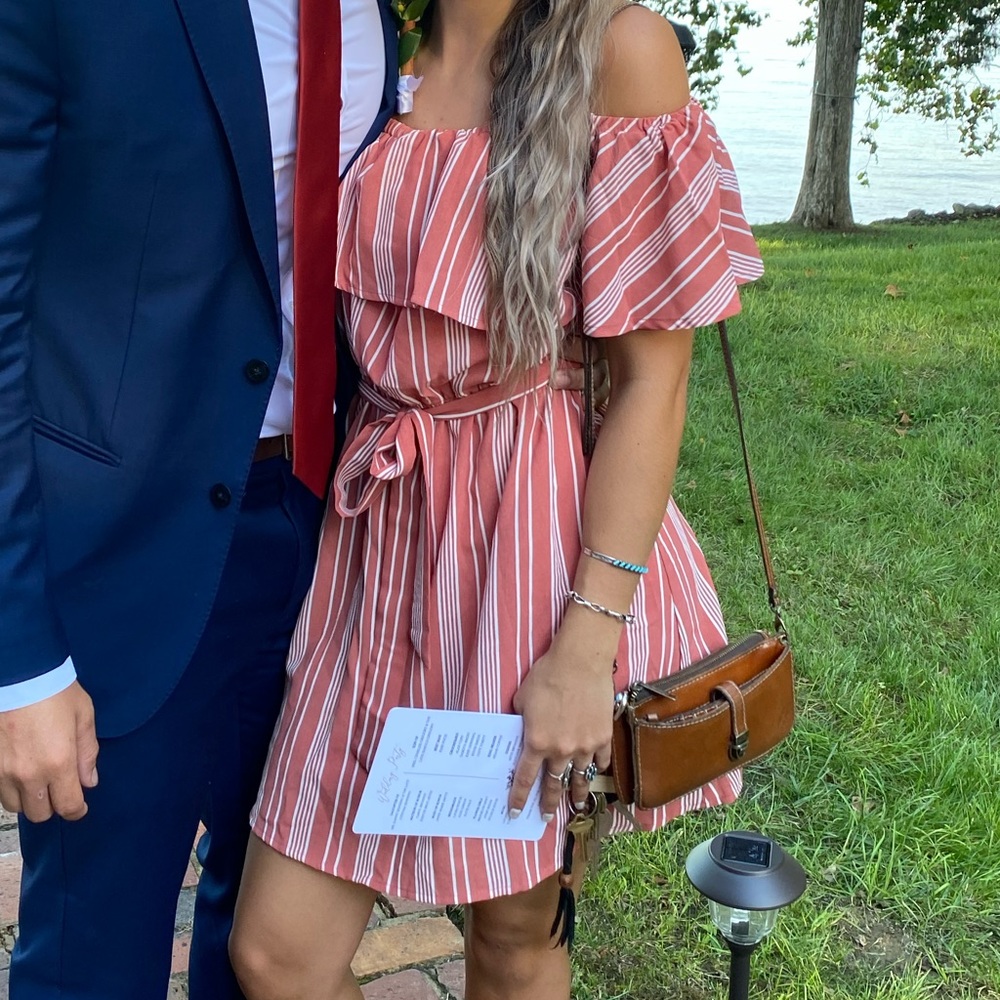 Off the shoulder summer dress small